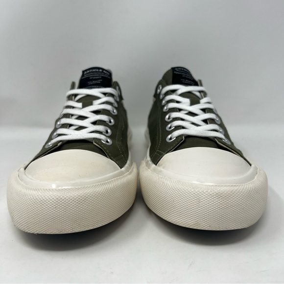 Article No Mens 1007 Low Top Chunky Vulcanized Fashion Sneaker Sz 9 Olive Vibram - Picture 2 of 8